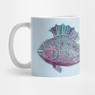 Happy Punk Fish Mug